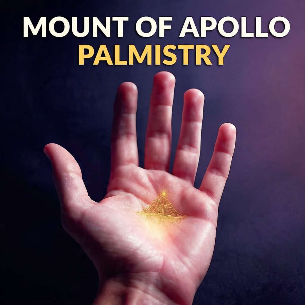 mount of apollo palmistry