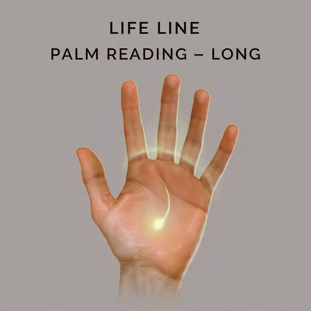 life line palm reading long