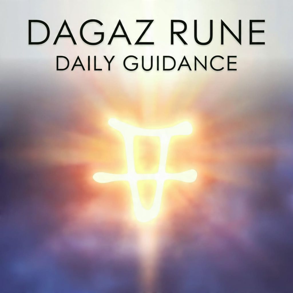 Dagaz Rune Daily Guidance