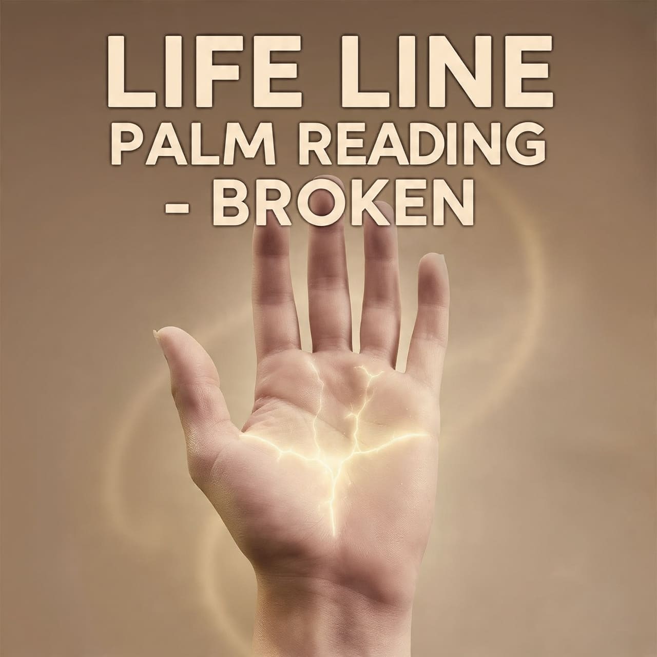 life line palm reading broken