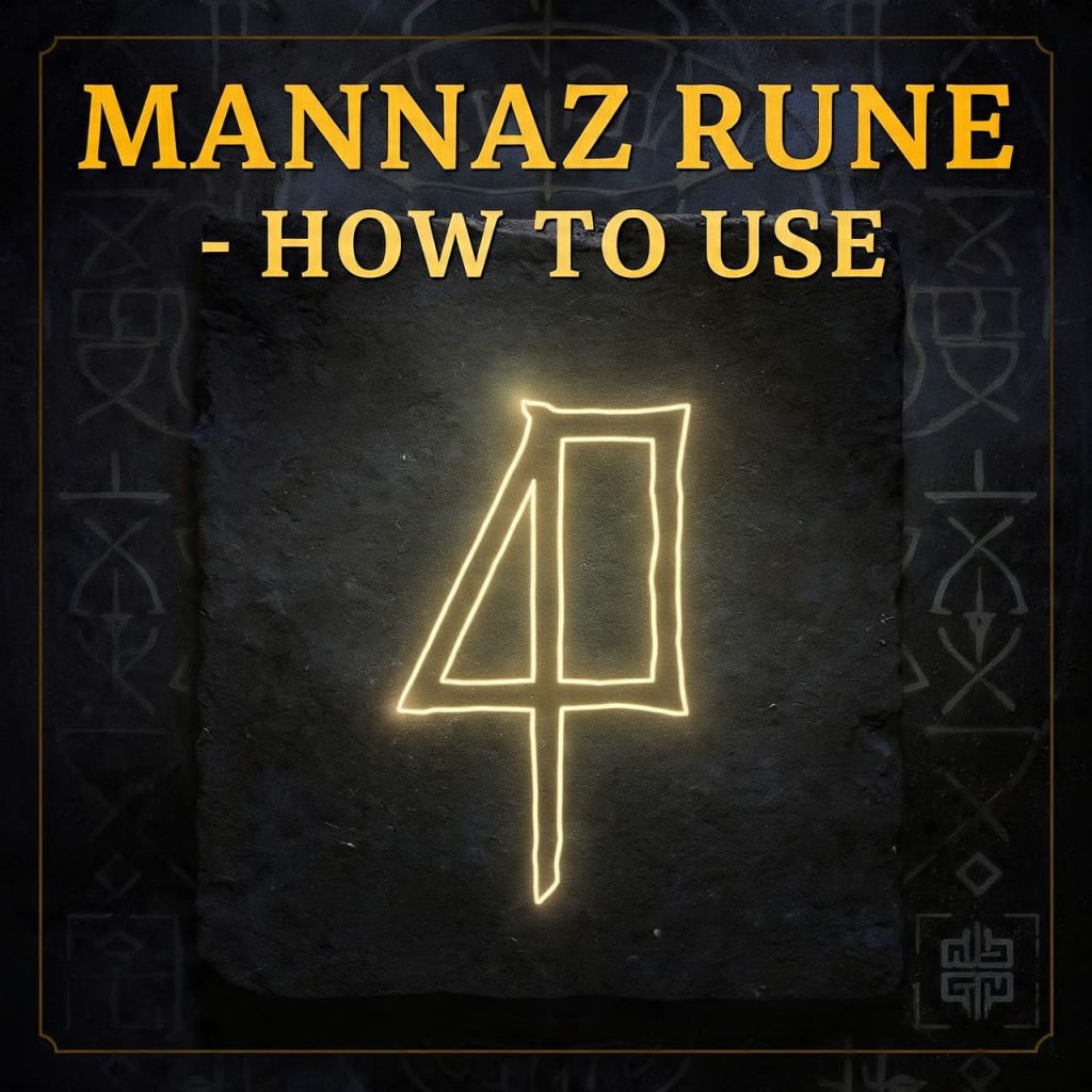 Mannaz Rune How to Use