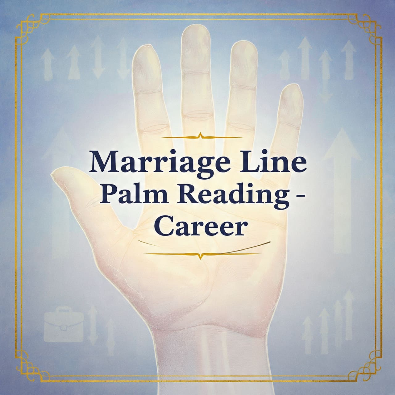 marriage line palm reading career
