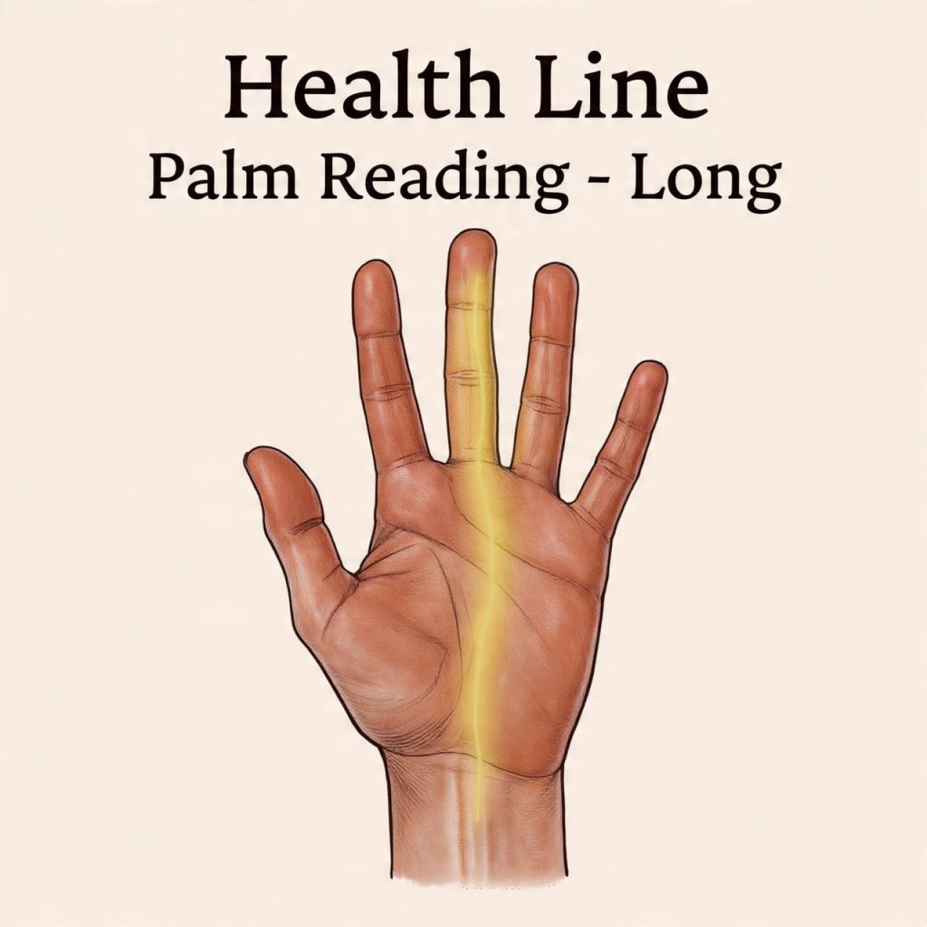 health line palm reading long