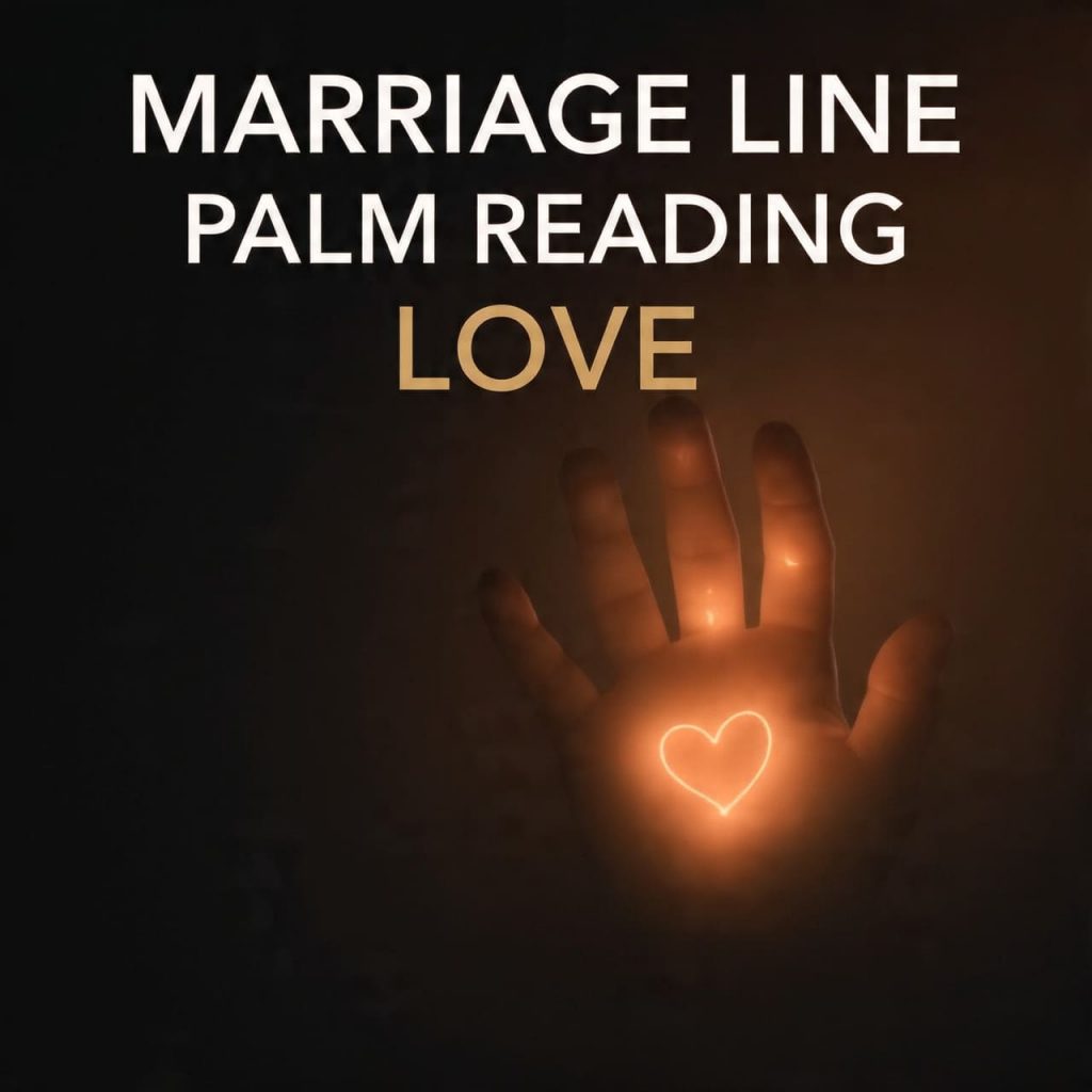 marriage line palm reading love
