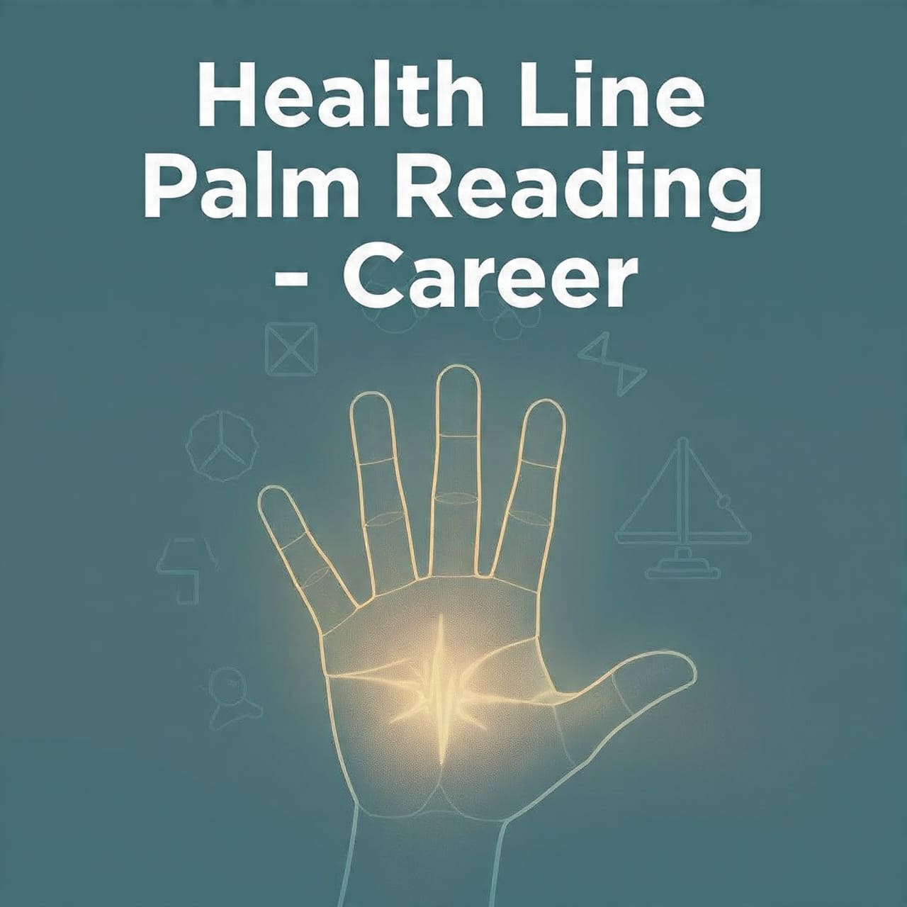 health line palm reading career