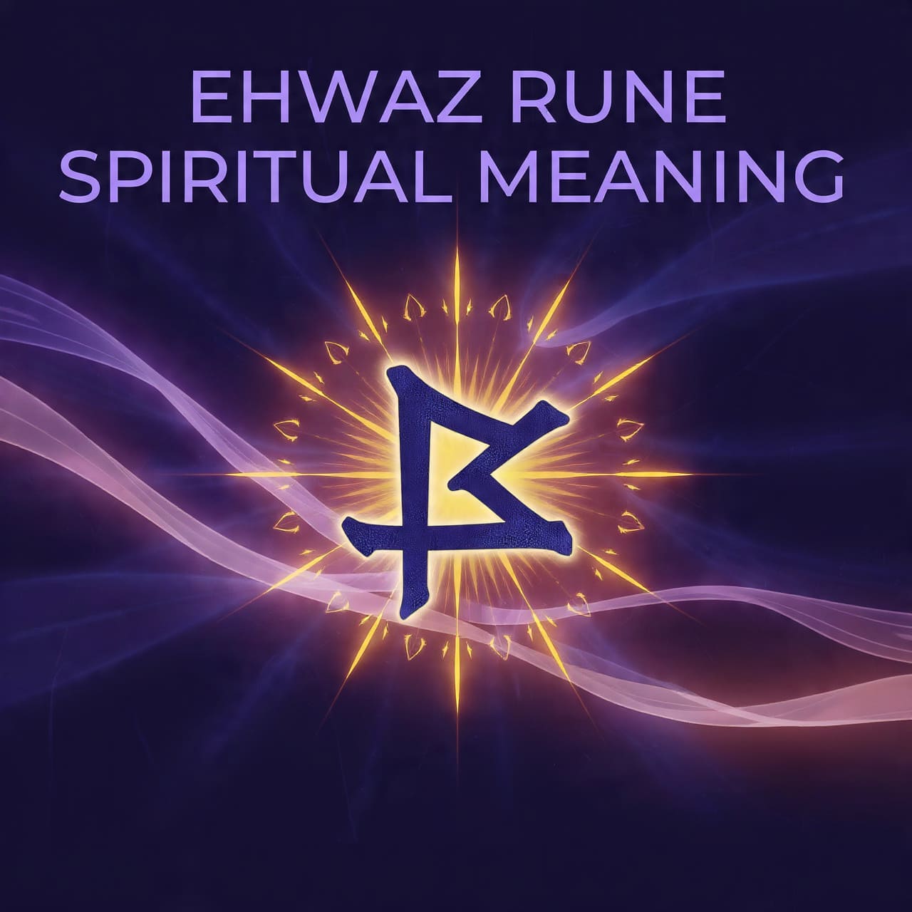 Ehwaz rune spiritual meaning