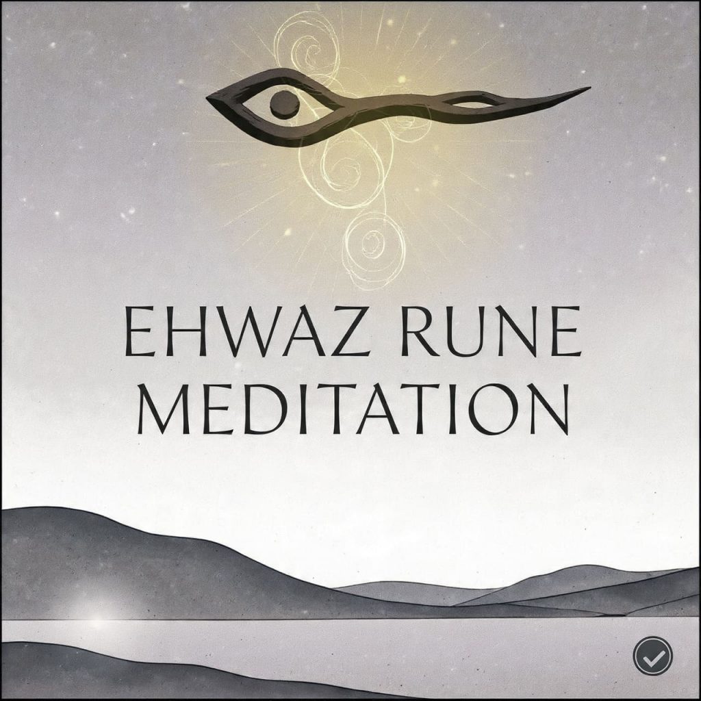 Ehwaz rune meditation