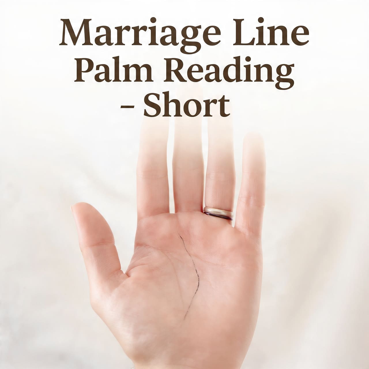 marriage line palm reading short