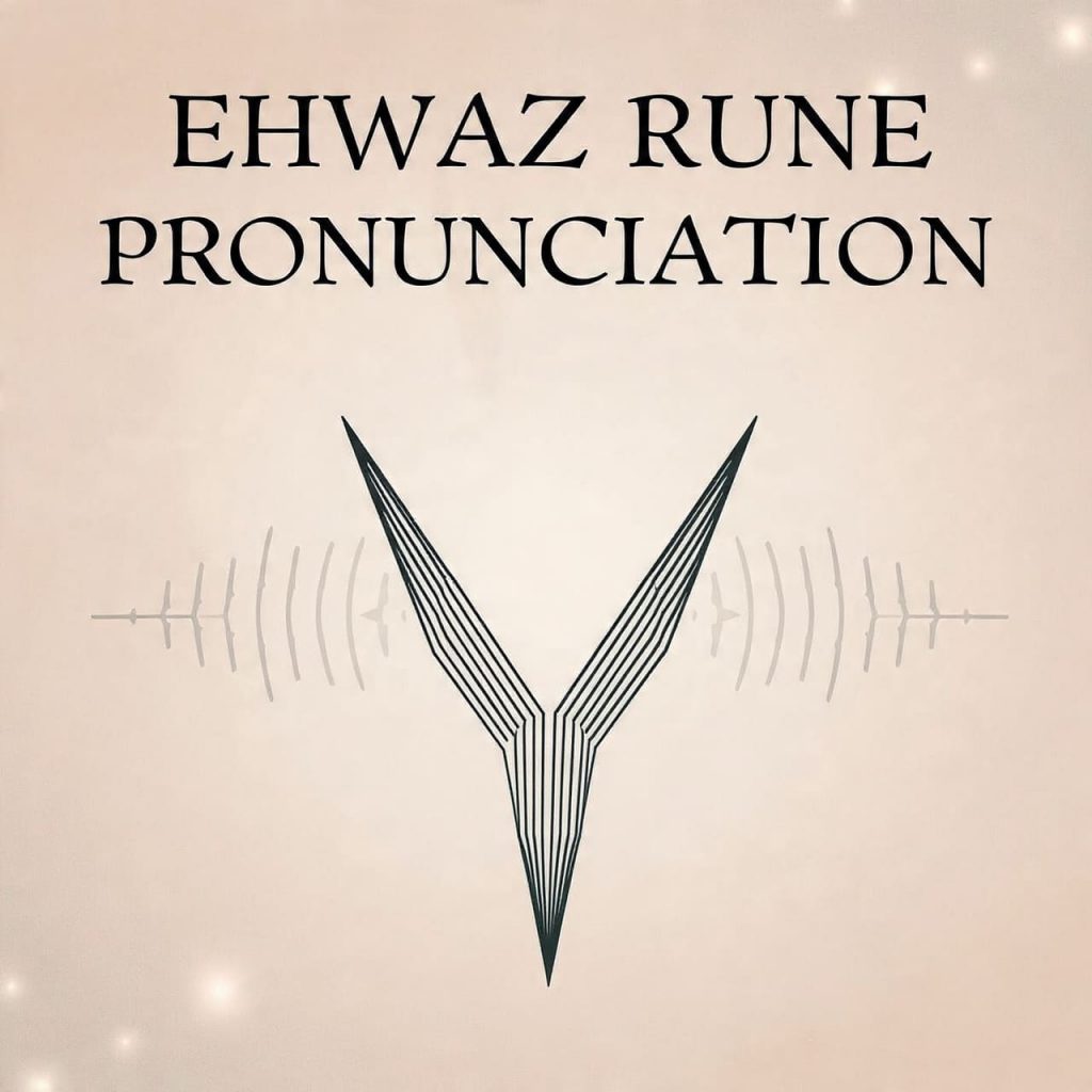 Ehwaz rune pronunciation