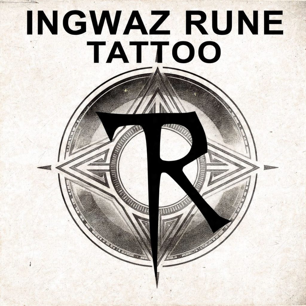 Ingwaz Rune Tattoo