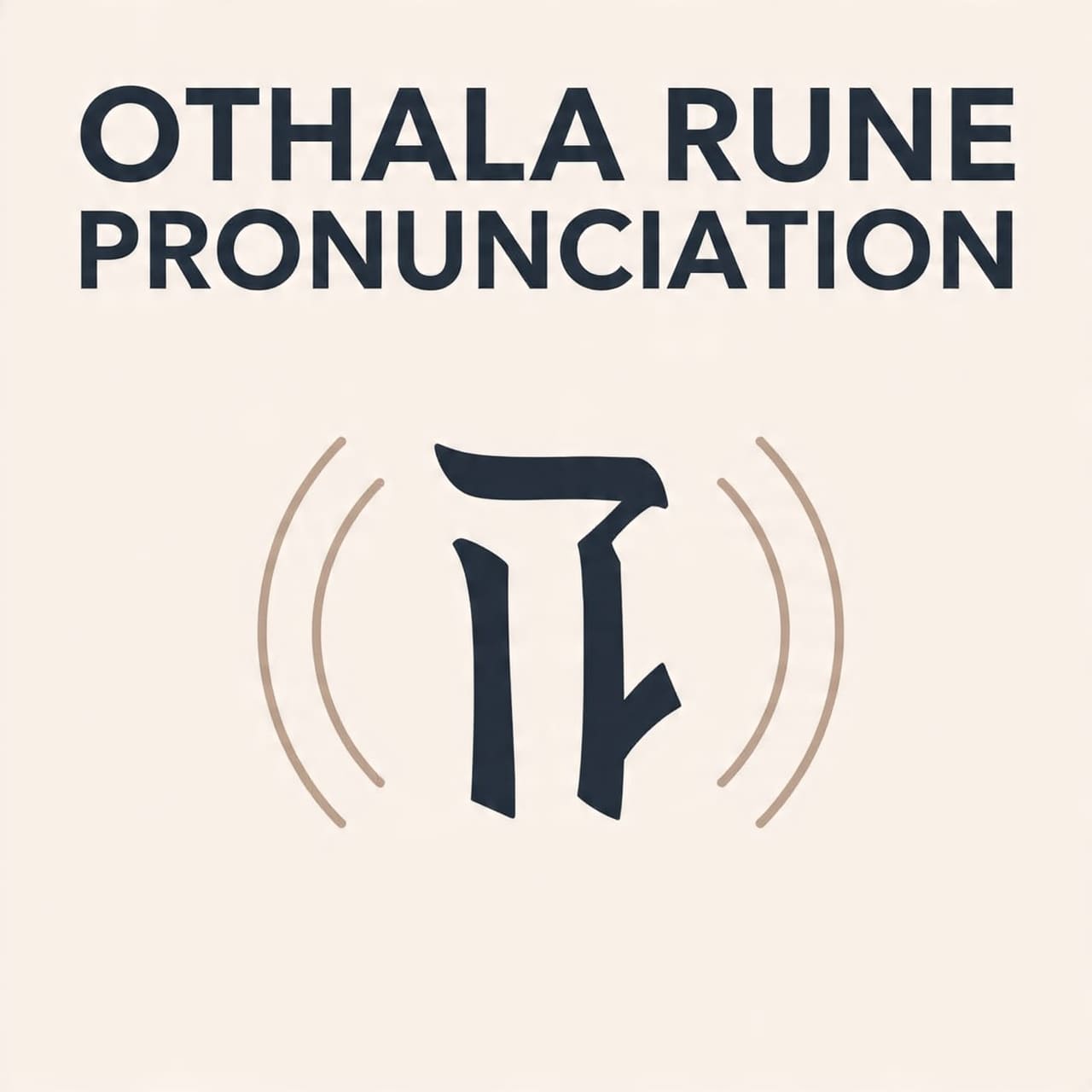 Othala Rune Pronunciation