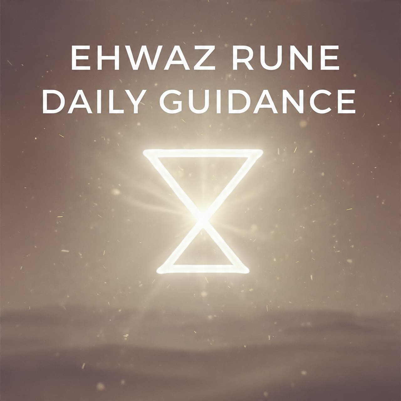 Ehwaz rune daily guidance