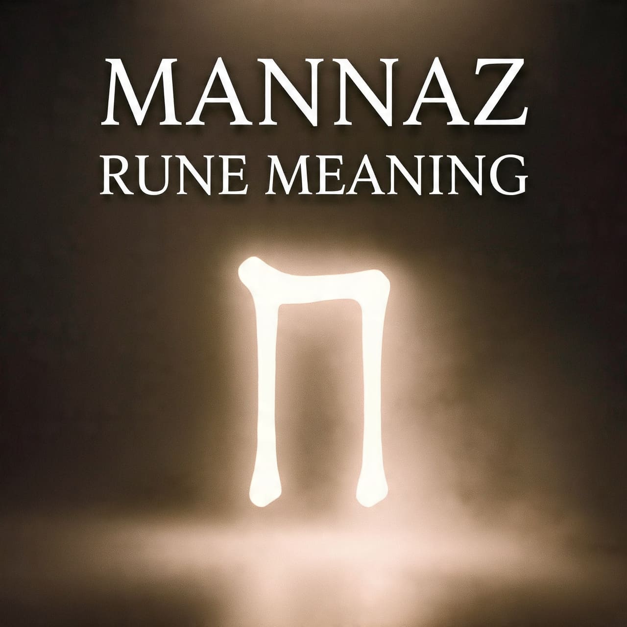 Mannaz rune meaning