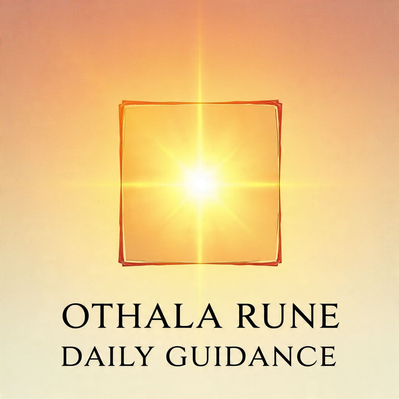 Othala Rune Daily Guidance