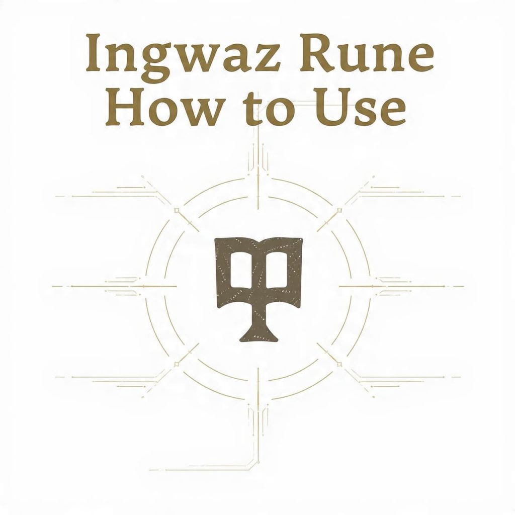 Ingwaz Rune How to Use