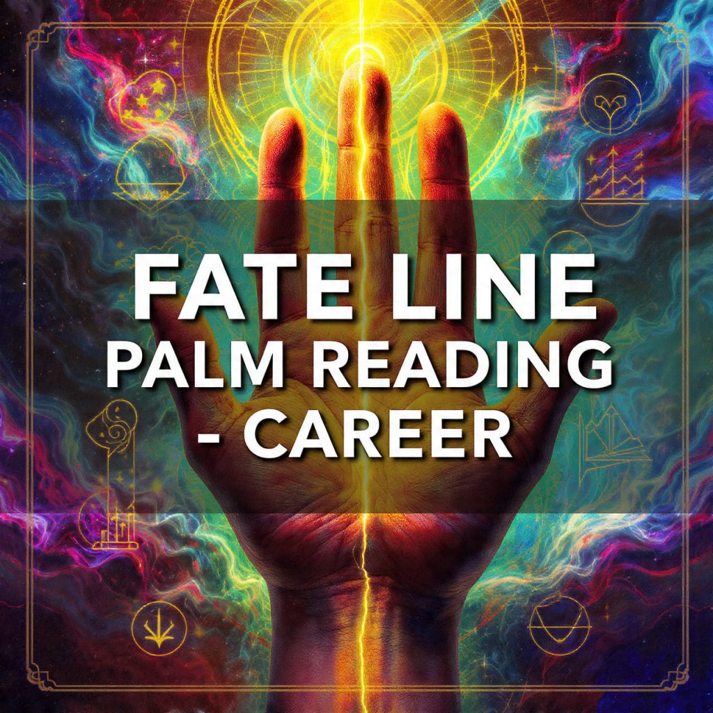 fate line palm reading career