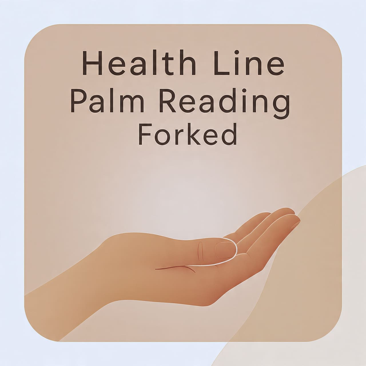 health line palm reading forked