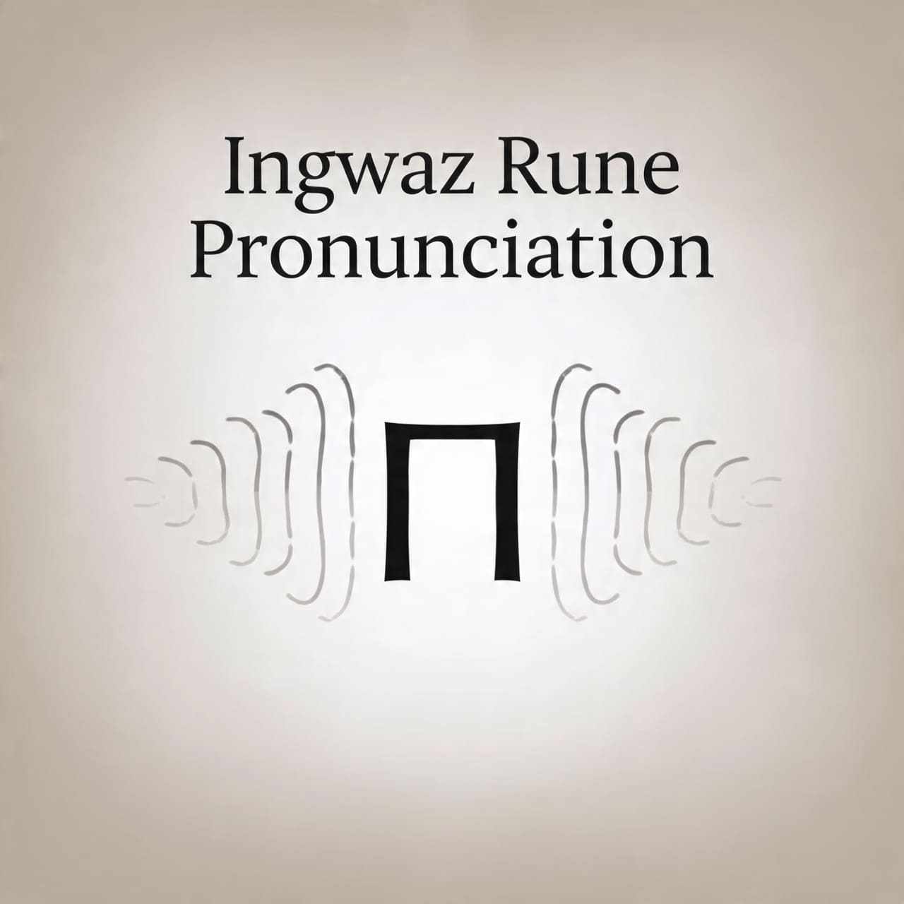 Ingwaz Rune Pronunciation