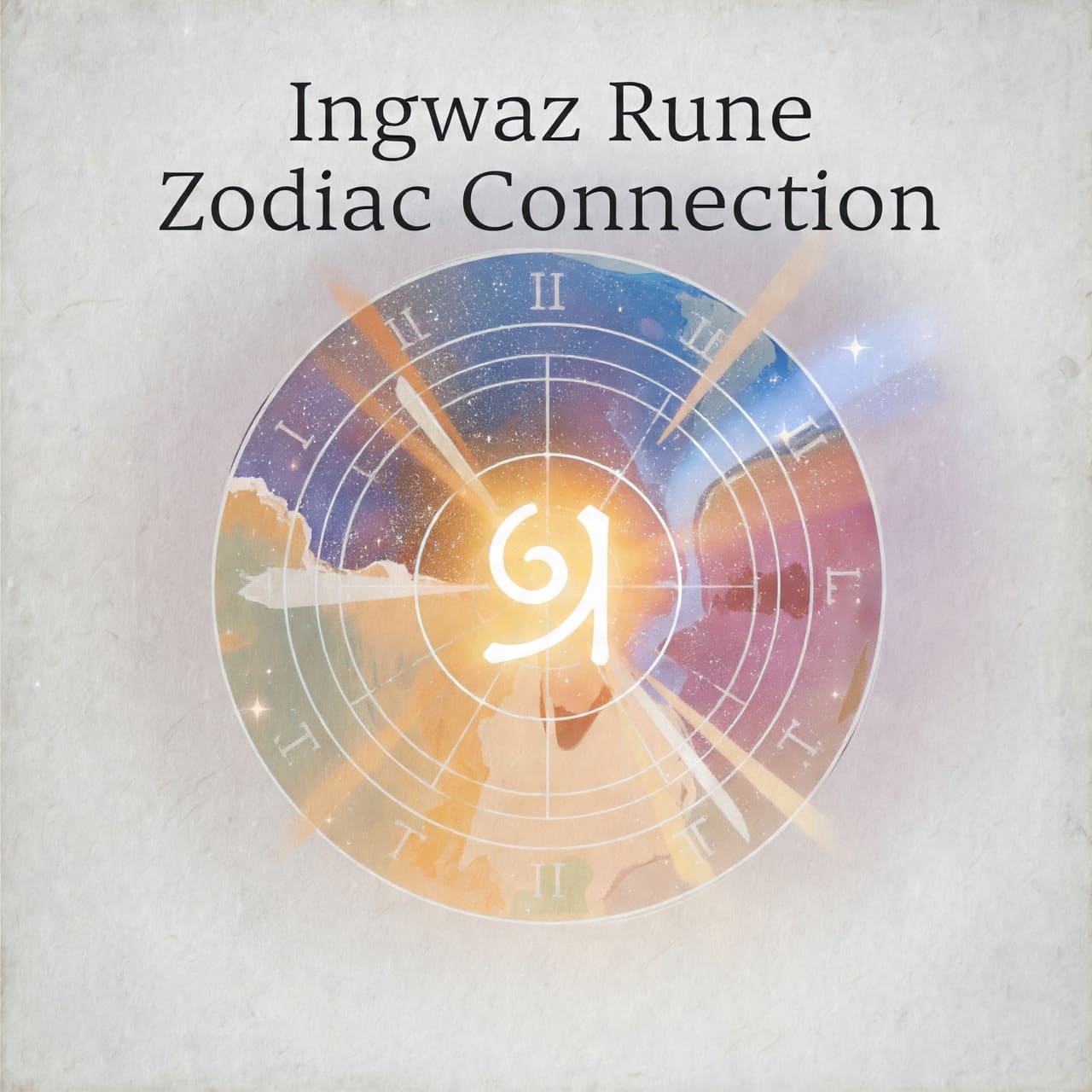 Ingwaz Rune Zodiac Connection