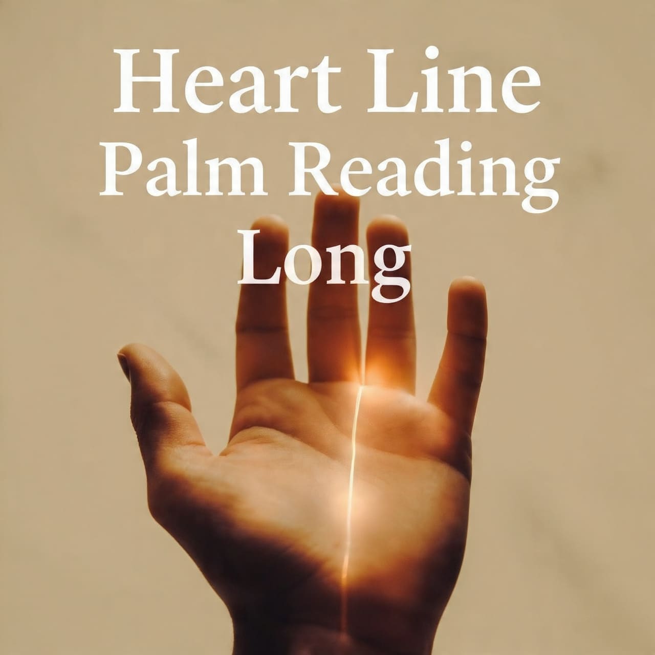 Heart Line Palm Reading Long