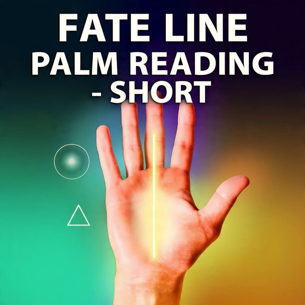 fate line palm reading short