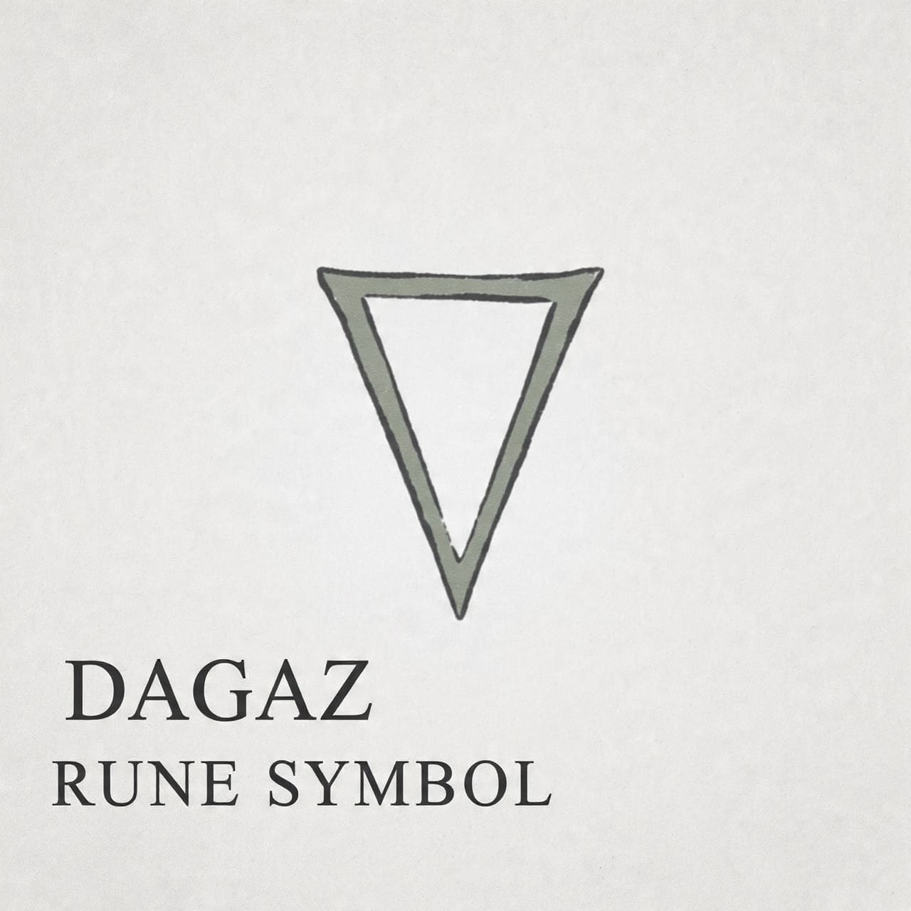Dagaz Rune Symbol