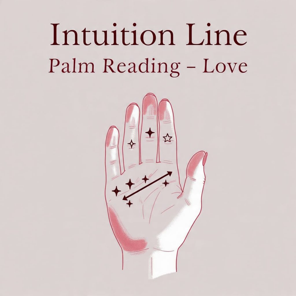 intuition line palm reading love