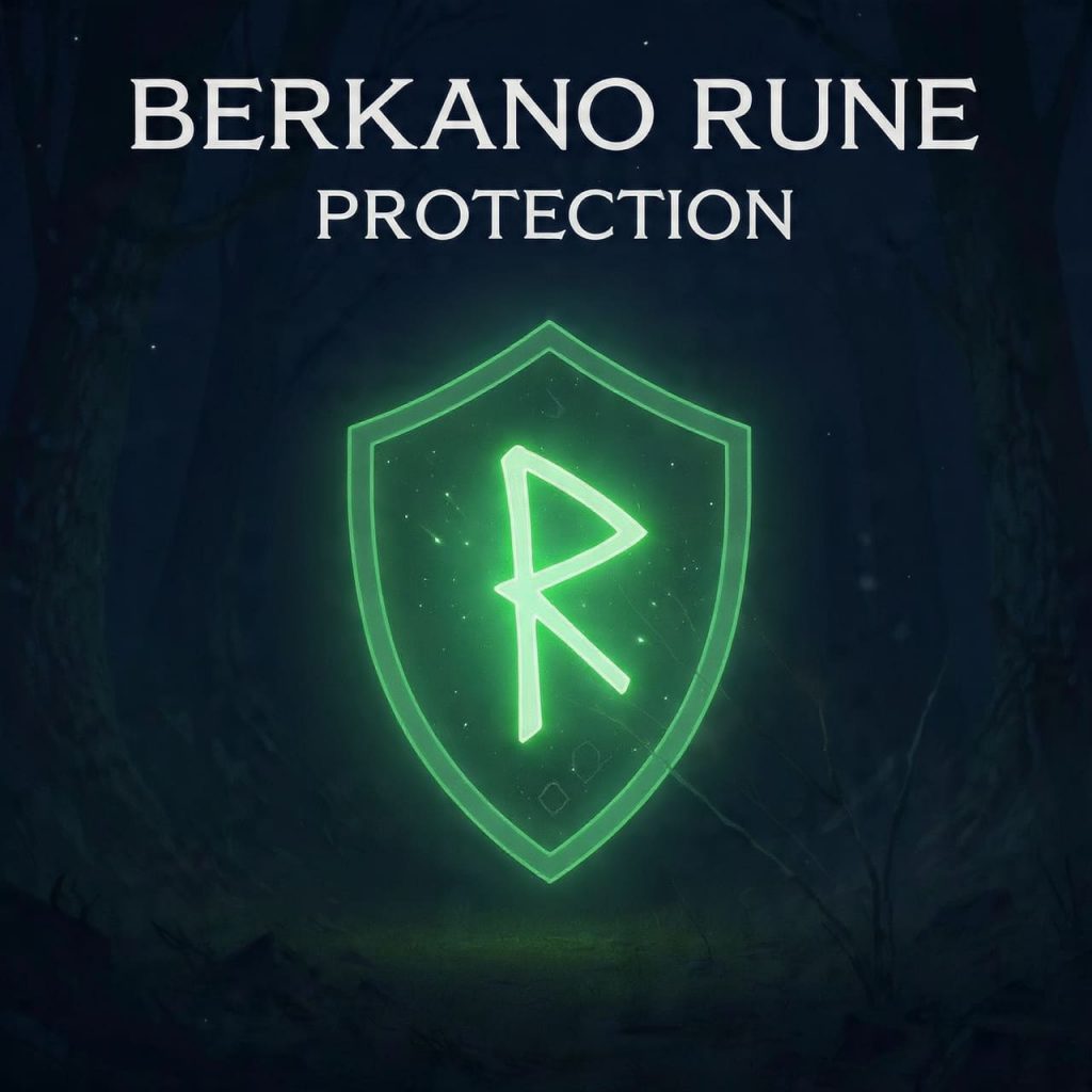 Berkano rune protection
