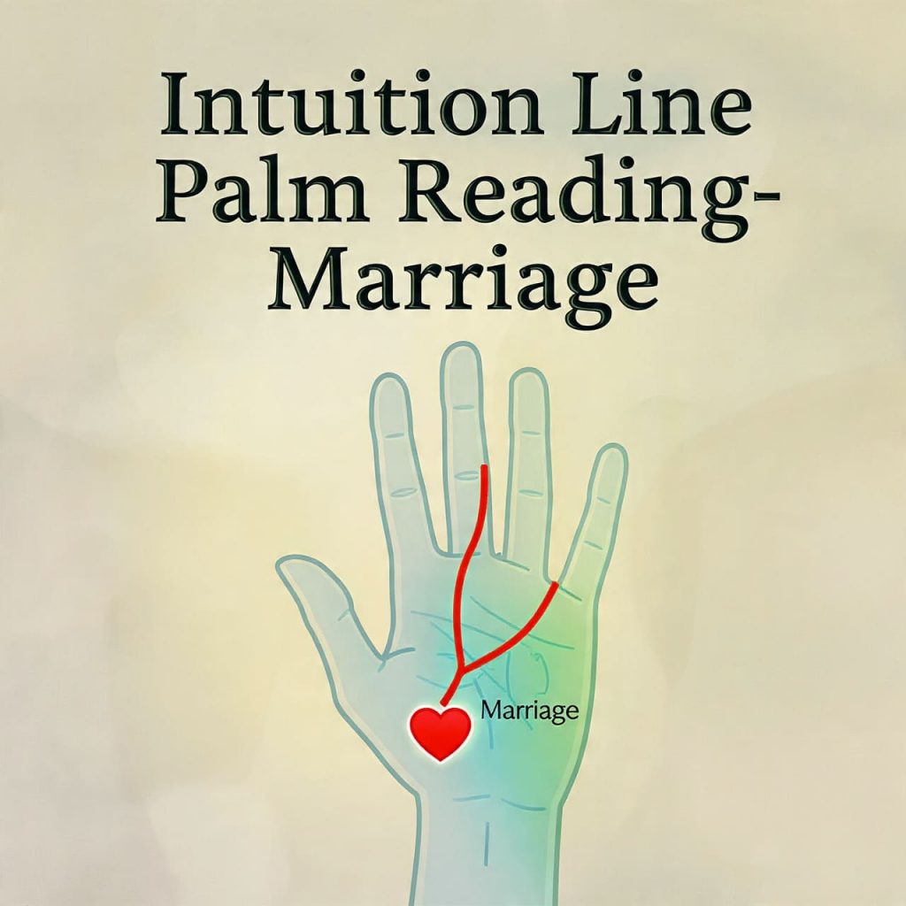 intuition line palm reading marriage