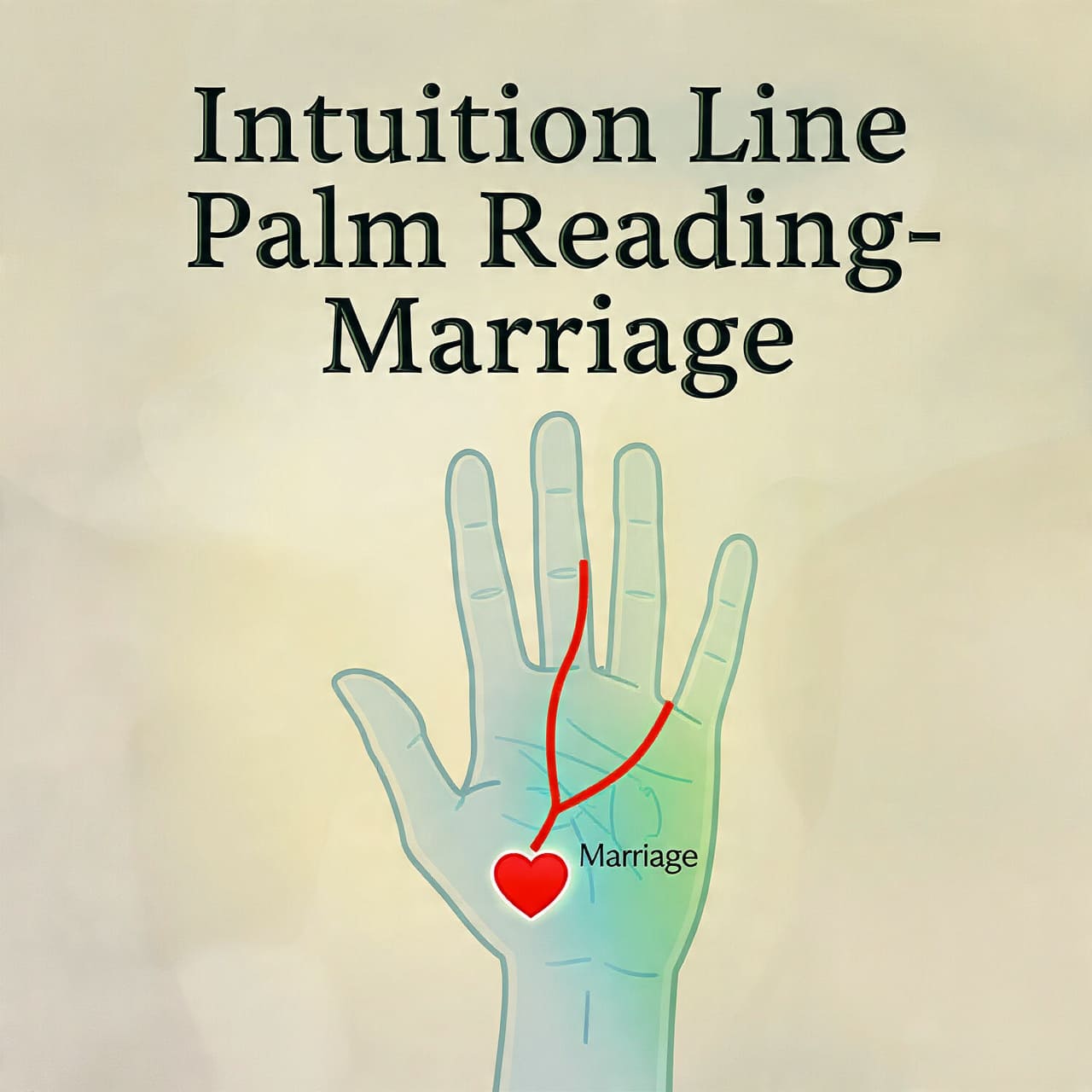 intuition line palm reading marriage