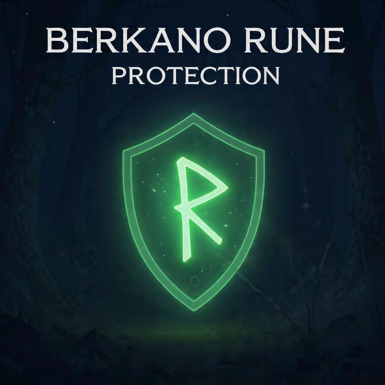 Berkano rune protection